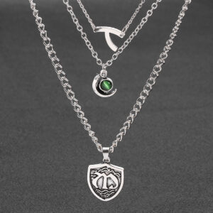 Seven Deadly Sins Multilayer Pendant Necklace